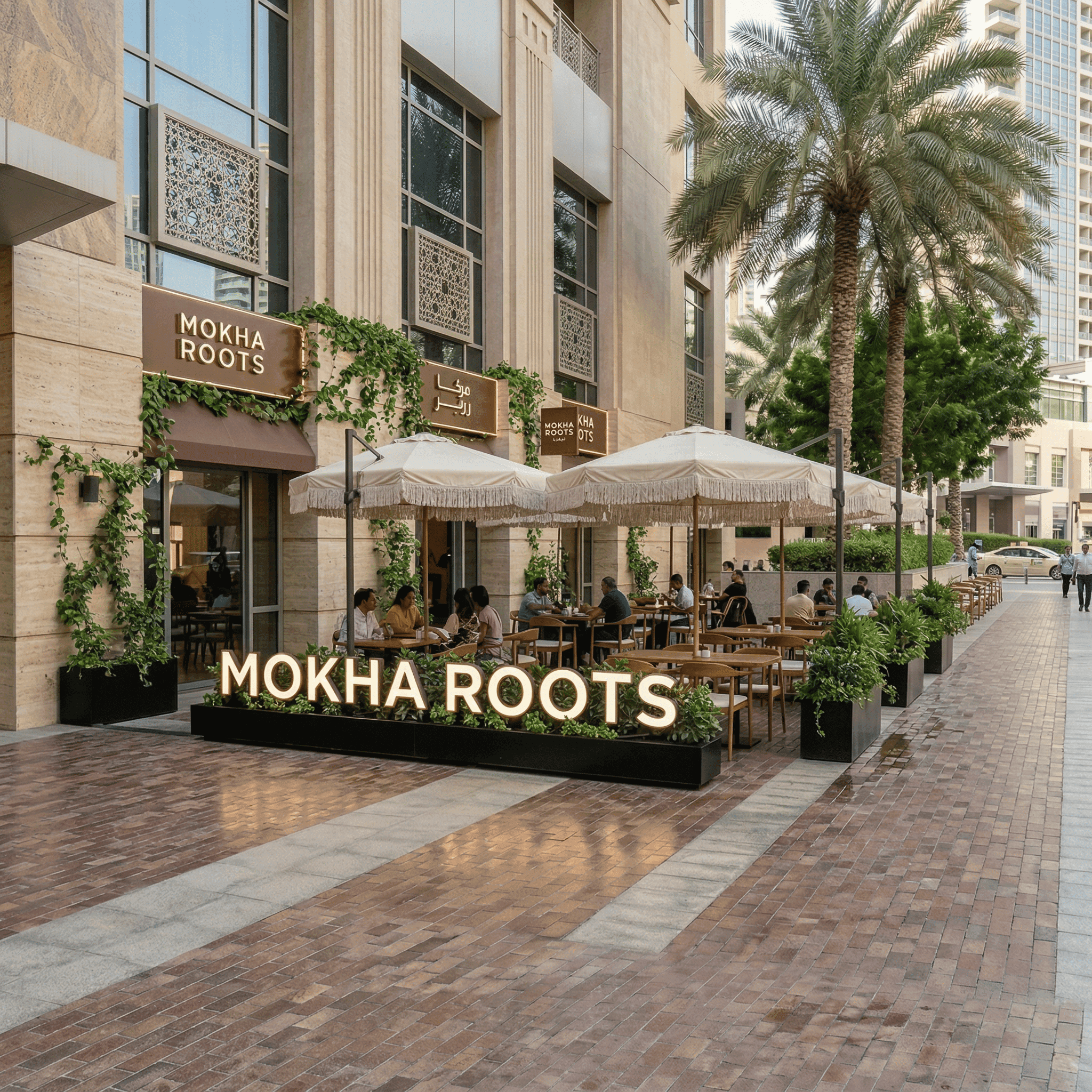 Mokha Roots Cafe in Dubai